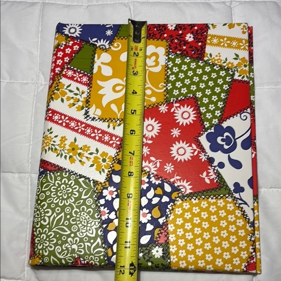 Vintage Colorful Patchwork Photo Album Notebook 1970s - Picture 4 of 6
